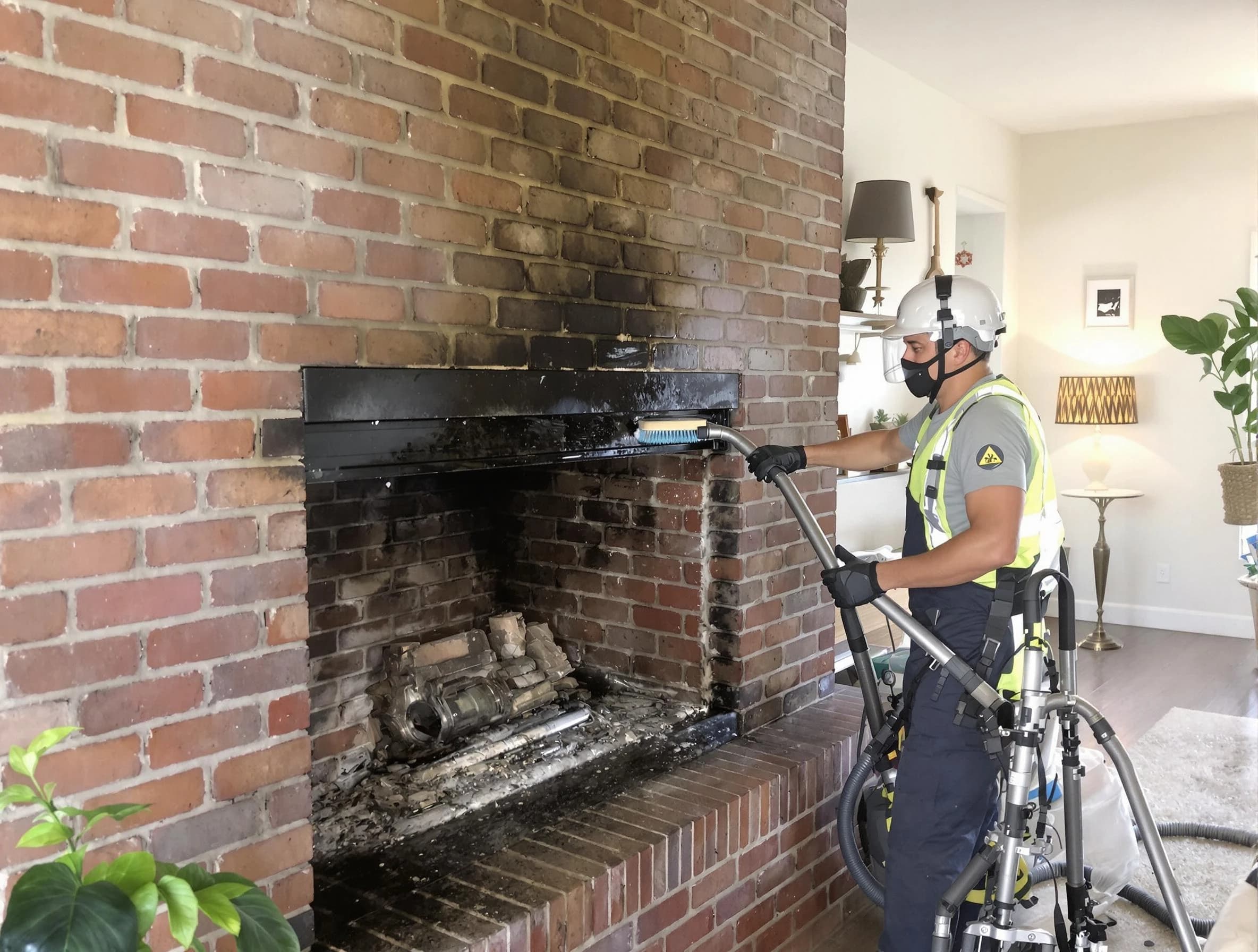 Sandston Chimney Sweep providing fireplace cleaning services in Sandston, VA