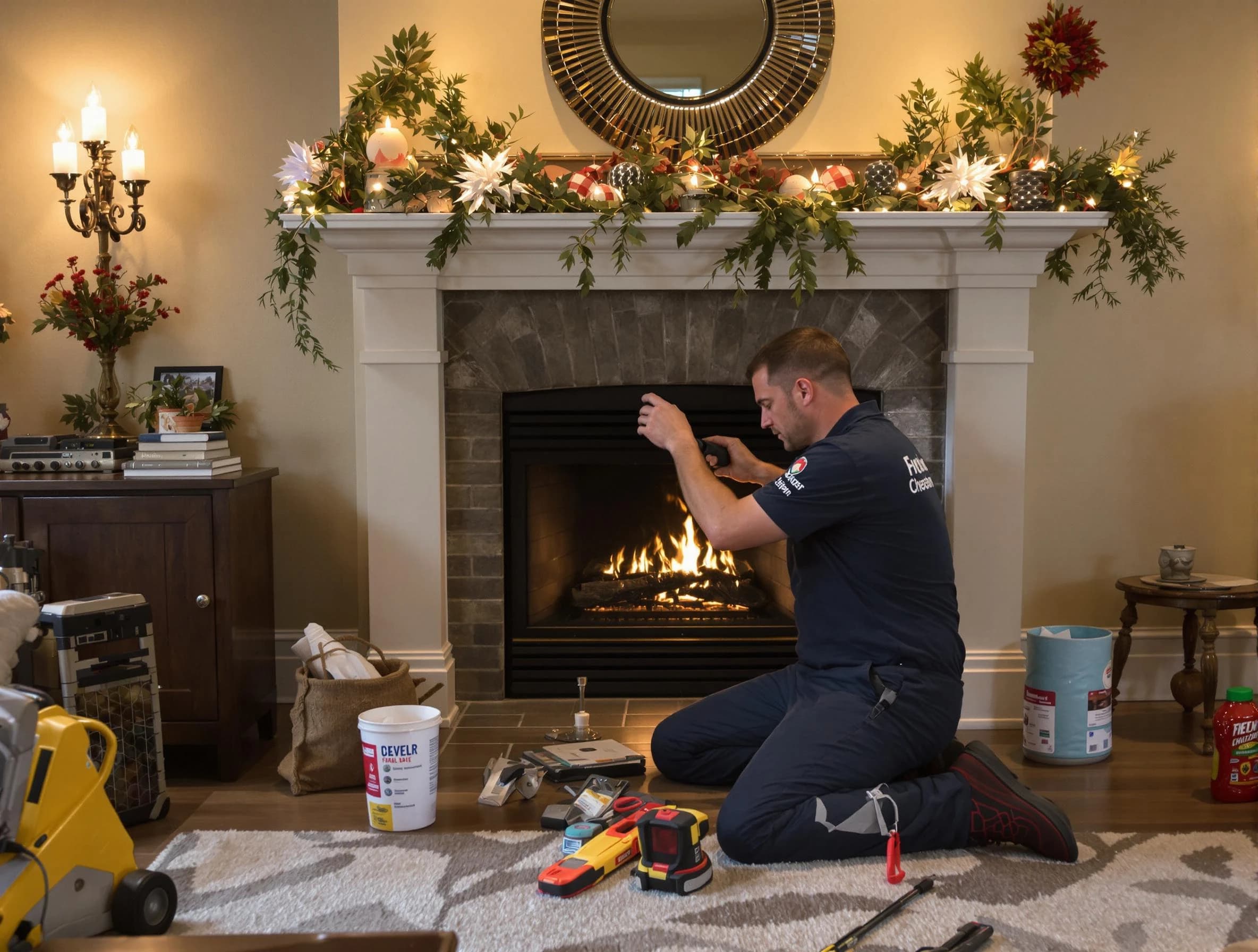 Sandston Chimney Sweep offering fireplace maintenance services in Sandston, VA