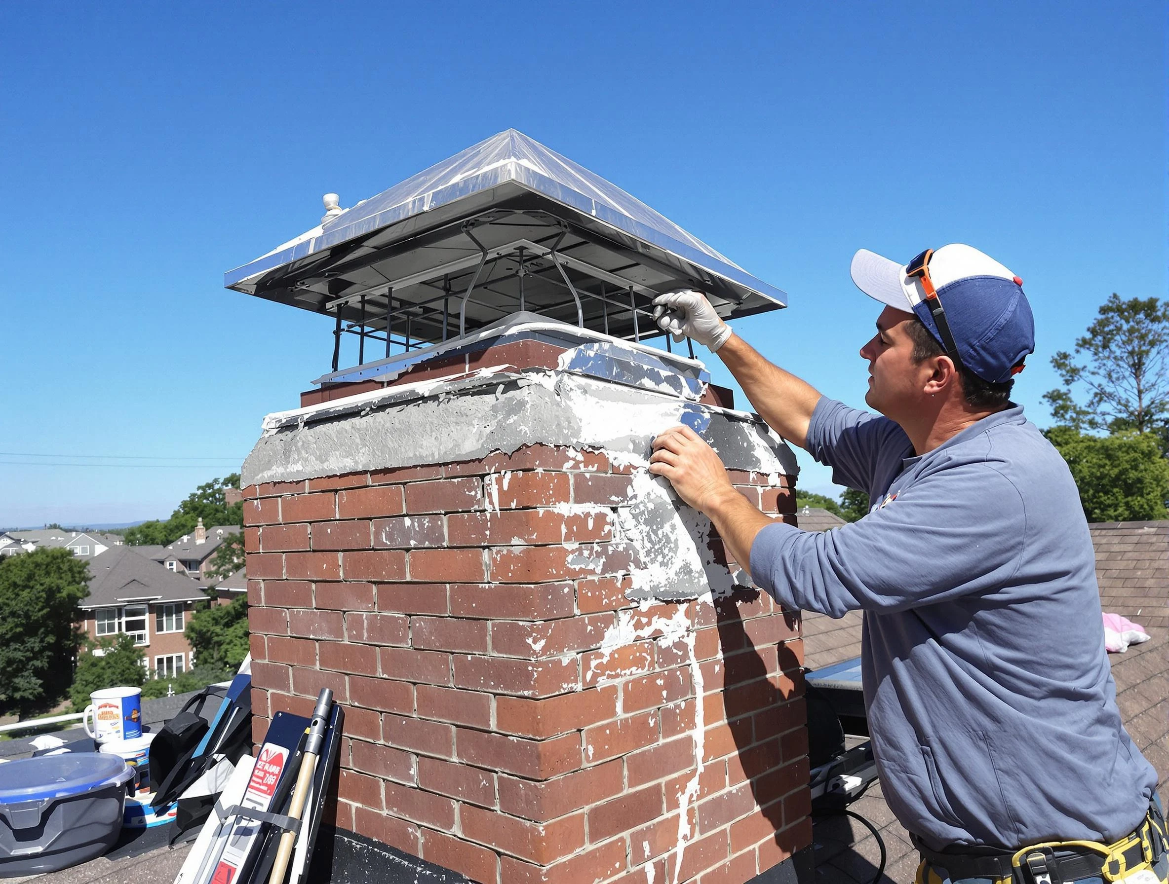 Chimney Crown Services service in Sandston, VA