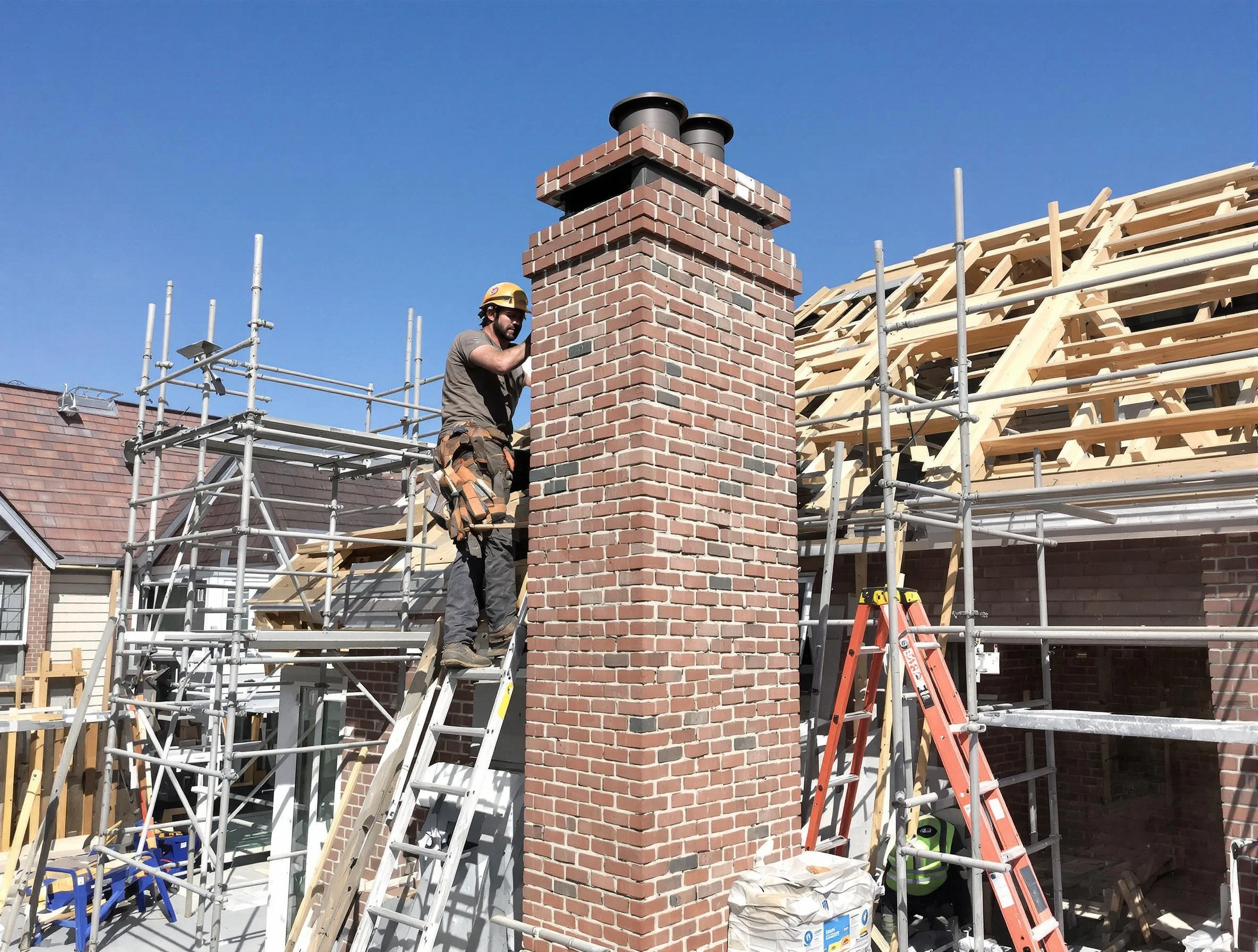 New chimney installation completed by Sandston Chimney Sweep in Sandston, VA